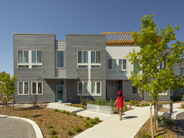 Image of two-story townhouses